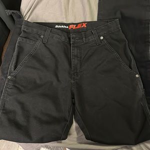 Dickies Flex Pants—Black. Size Regular